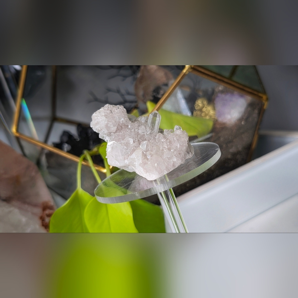 Clear Quartz Crystal Cluster